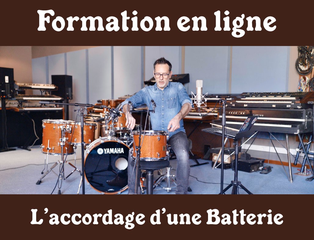 L'accordage d'une batterie - Didier Ottaviani